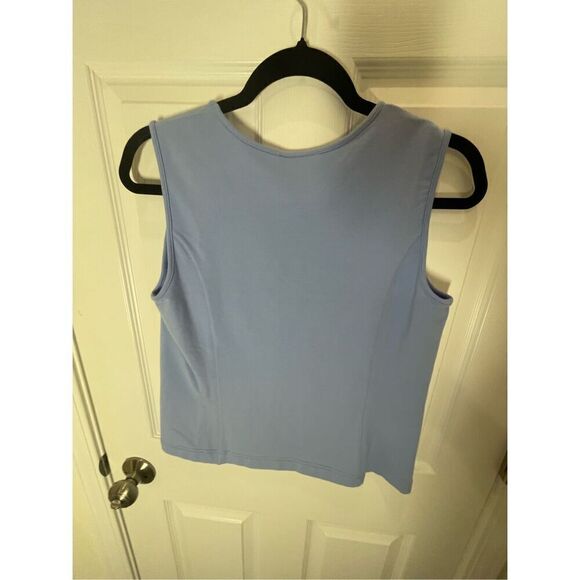 Talbots women’s bundle lot size medium short sleeve blouse blue - Picture 5 of 13